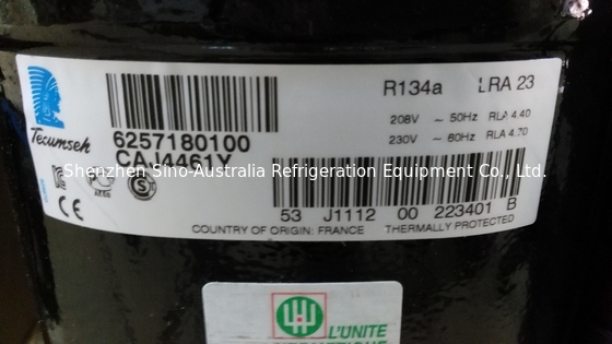 1/2HP R134a CAJ4461Y Tecumseh溶接/Rotalockの密閉交換の圧縮機