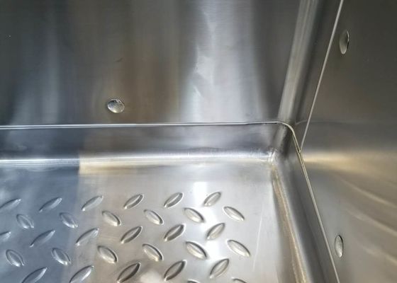 304のステンレス鋼の低速および温度結合される凍っていたシーフードおよび肉のための冷凍庫の冷蔵室をカスタマイズした