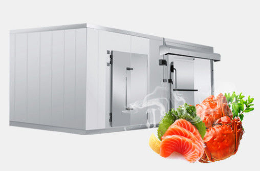 42KG/M3シーフードの風邪およびフリーザー部屋1.0mmの1.5mm鋼鉄フルーツの低温貯蔵部屋