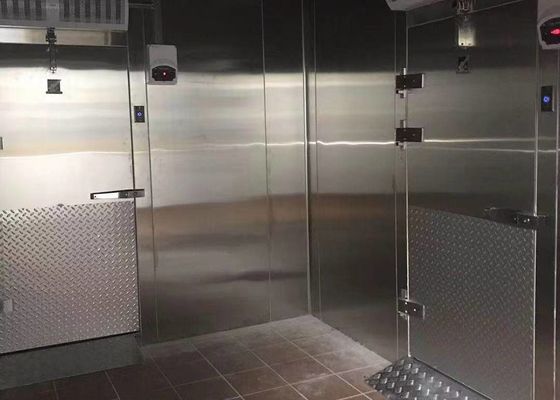 42KG/M3シーフードの風邪およびフリーザー部屋1.0mmの1.5mm鋼鉄フルーツの低温貯蔵部屋