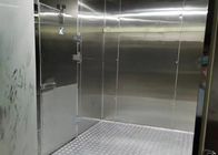 カスタマイズされた蝶番を付けられたドア150mmの鋼鉄送風スリラー42KG/M3密度の冷凍庫の冷蔵室