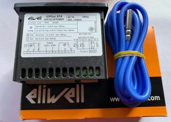 971 974 Eliwellデジタルの冷凍のコントローラー230VACとID